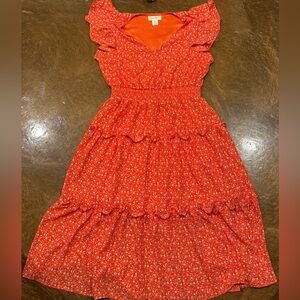 Jessica Simpson Vibrant Orange Garment